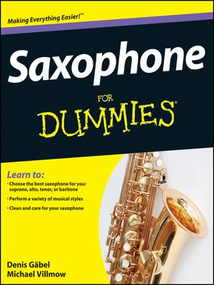 Saxophone For Dummies - ebook